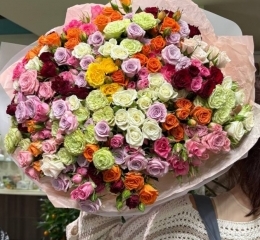 Букет Микс из кустовых роз Букет Микс из кустовых роз